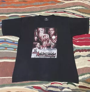 Vintage 2003 WWE Raw Ruthless Aggression Australia Tour Y2K Tee T Shirt Size XL - Picture 1 of 6