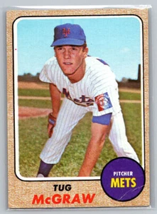 # 236 Tug McGraw New York Mets 1968 Topps - low grade - Bild 1 von 2