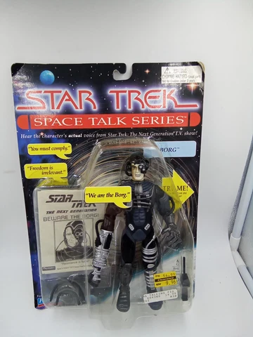 Star Trek Space Talk Series Borg 7" Action Figure 1995 NEW Playmates Cover
