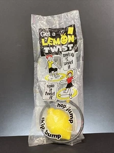1975 Chemtoy Lemon Twist Hop Jump Skip Bump Toy In Its Original Bag Ankle J3 - Picture 1 of 9