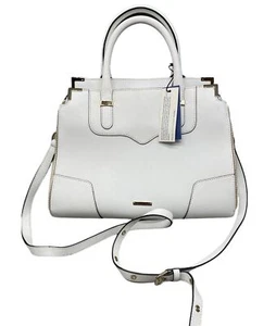 rebecca minkoff amorous satchel H4821140 white satchel cover included READ NEW - Picture 1 of 8