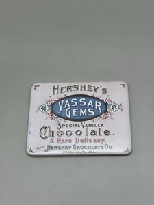 Retro Hershey's Chocolate Co. Special Vanilla Vassar Gems Refrigerator Magnet - Picture 1 of 2