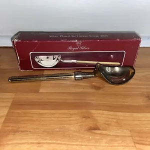 Vintage ICE CREAM SCOOP Royal Silver Scoop Silver Plated - Picture 1 of 3
