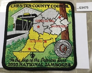 CHÉSTER COUNTY COUNCIL 2023 NATIONAL JAMBOREE PATCH G3475 - Picture 1 of 1