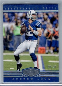 ANDRUW LUCK 2017 Plates & Patches /99 Colts #11 - Foto 1 di 2