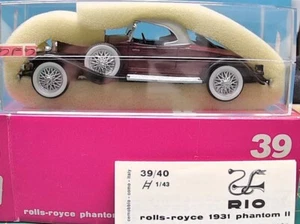 RIO - 1931 ROLLS ROYCE PHANTOM II - DARK RED/MAROON - 1:43 - #39 - Picture 1 of 1