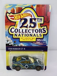Hot Wheels 25th Collectors Nationals 2009 Nissan GT-R Dinner Car Green HTF - Picture 1 of 3