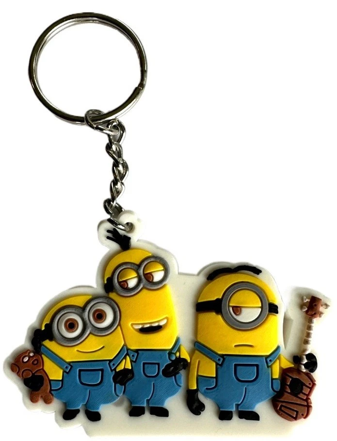 Universal Minions Schlüsselband – Mit Bildschirmreinigungsfunktion & Weichem Charm