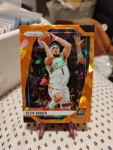 2024 Panini Draft Picks Orange Ice Prizm Devin Booker #8 - Bild 1 von 2