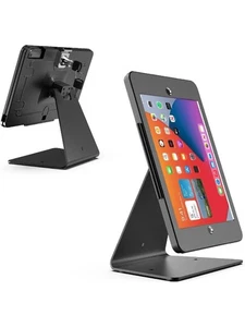 Boîtier support de kiosque de sécurité antivol de bureau pour iPad 10,2 pouces - Photo 1/10