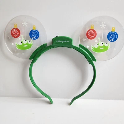 Diadema iluminada Toy Story de los parques de Disney orejas de Mickey vacaciones extraterrestre nueva sin etiquetas Foto 1 de 4