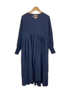 Vestido Curensology Manga Larga Algodón GRATIS NVY Sólido CL009036ER - Imagen 1 de 4