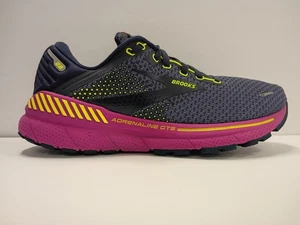 Brooks Womens Adrenaline GTS 22 1203531B490 Blue Running Shoes Sneakers 10 B - Picture 1 of 7