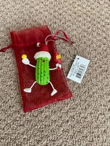 Pickleball Ornament Ganz Midwest-CBK 4" T - Includes Red Gift Bag - Picture 1 of 2