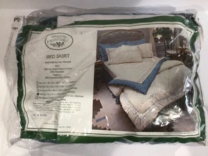 Laura Ashley Bettrock Kensington blau Vintage NEU - Bild 1 von 3