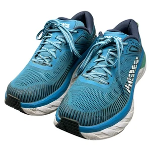 Hoka One One Bondi 7 Sneaker Laufschuhe Sportschuhe Herren Gr. 44 Blau Jogging - Bild 1 von 13