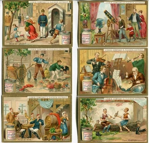 Liebig-Sammelbilder Serie Nr. 262, Vexierbilder VIII - Bild 1 von 2