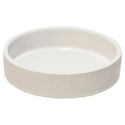 Nobby Hunde Keramiknapf Rilla weiß - eleganter Napf für stilvolle Hunde - Bild 1 von 3