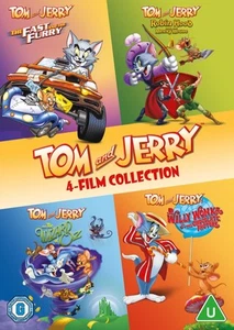 Tom and Jerry 4-Film Collection (DVD) Charles Adler (UK IMPORT) - Picture 1 of 3