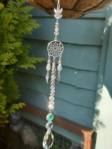 Dream catcher Sun catcher to catch dreams & guardian Angel to Watch Over You - Picture 1 of 7