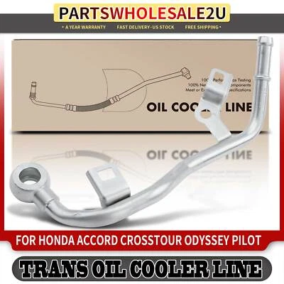 Línea de montaje de enfriador de aceite de transmisión para Honda Accord Odyssey Pilot 2,4 L 3,5 L Foto 1 de 4