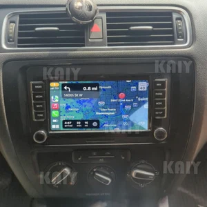 7"Android 13 Carplay Car Stereo Radio GPS Navi For VW Volkswagen Jetta Passat US - Picture 1 of 20