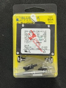 BLUE SEA circuit breaker DOUBLE POLE 50 AMP SHORE POWER MAIN 661 7242 CARLING - Bild 1 von 3