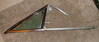 1963-64 Cadillac Drivers Door Vent Window Assembly  Like New W/Strip Vintage OEM - Image 1 of 4