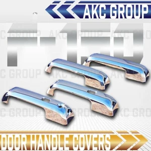 Tapas de cubierta de manija de puerta cromadas llave inteligente Cobra Tek para Ford F150 2015-2016 - Imagen 1 de 1