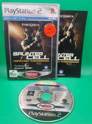 Playstation 2 - PS2 - PAL - Tom Clancy’s Splinter Cell: Pandora Tomorrow - Image 1 of 3