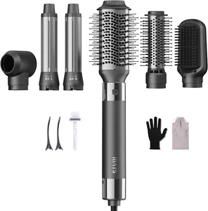 IBAYS High-Speed 110.000 U/min Haartrocknerbürste 6 in 1 Profi Lockenstab Styler - Bild 1 von 9