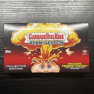 GARBAGE PAIL KIDS 2017 ADAM GEDDON EMPTY COLLECTOR EDITION BOW WITH INSERT - Picture 1 of 7