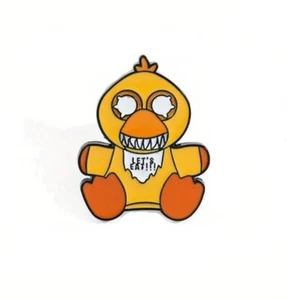 Five Nights At Freddy's Video Game Possessed Chica Metall Emaille Pin NEU UNBENUTZT - Bild 1 von 1