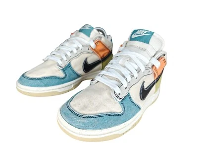Nike Dunk Mid Pale Ivory Multi-Color DV0830-100 Youth Size 3.5 Women's Size 5 - Image 1 of 4