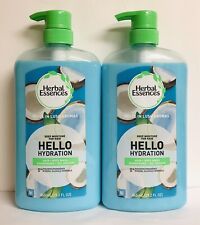 2 Bottles Herbal Essences Deep Moisturizing Hair & Body Wash 29.2 fl oz Each
