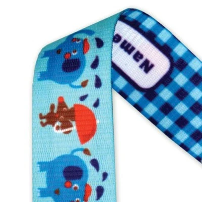 Elephants Pacifier Clip - Ulubulu Baby Binky Clip works with all pacifiers - Image 1 of 3