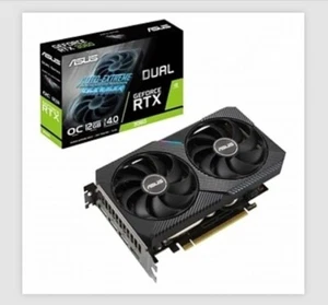 Carte Graphique Asus DUAL-RTX3060-O12G-V2 GDDR6 12 GO RAM NVIDIA GEFORCE RTX 306 - Imagen 1 de 1