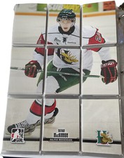 2012-13 In The Game Heroes & Prospects He Shoots 9 Card Puzzle Nathan MacKinnon
