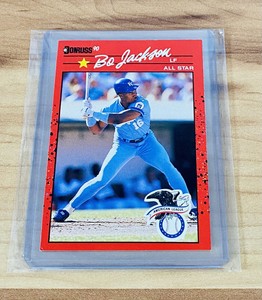 Bo Jackson ALL STAR 1990 Donruss of Royals  #650 Baseball Card