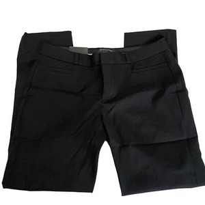 Banana Republic Sloan Curvy Fit Mid Rise Slim Ankle Curvy Fit Black Sz 8 - Picture 1 of 9