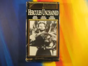 Hercules Unchained Steve Reeves Sword & Sandal Movie VHS Video Tape Sealed - Picture 1 of 3
