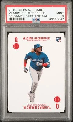 2019 Topps 52-Card Baseball Game Vladimir Guerrero JR. RC PSA 9 - Image 1 of 2