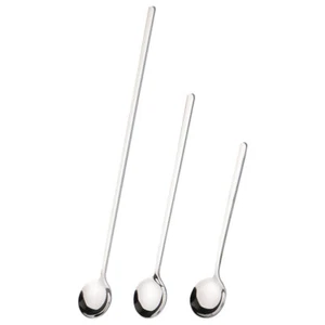 3 Pcs Stainless Steel Dessert Spoon Coffee Stirring Spoons Beverage Mixing - Picture 1 of 12