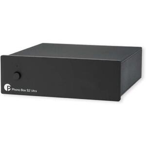 Pro-Ject Phono Box S2 Ultra MM/MC Phono-vorverstärker Preamplifier SCHWARZ black