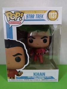 NEW FUNKO POP! ~ TV ~ ORIGINAL SERIES STAR TREK ~ KHAN #1137 ~ RICARDO MONTALBAN - Picture 1 of 6