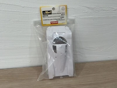 ②OLD Very Rare Kyosho MINI-Z Racer  WHITE BODYSET SAUBER Mercedes C9  F/S Japan - Image 1 of 4