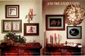 Angels Sang Angel Cross Stitch Pattern Book Wise Men Doves Stoney Creek 1985 - Picture 1 of 2