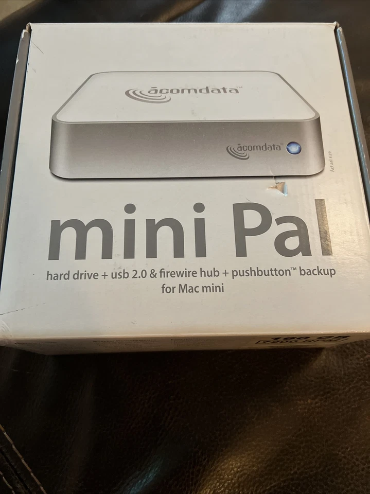 2007 ACOMDATA MINI PAL HARD DRIVE ENCLOSURE w/WD800AAJB 160GB HARD DRIVE - Image 1 of 4