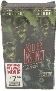 VTG VHS Killer Instinct Corbin Bernsen Dee Wallace Stone PaigeHorror B-Movie - Picture 1 of 8