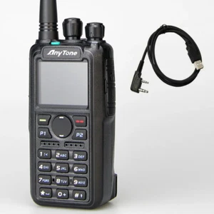 Anytone AT-D878UVII PLUS Digital DMR Analog Walkie Talkie GPS APRS Bluetooth PTT - Picture 1 of 8